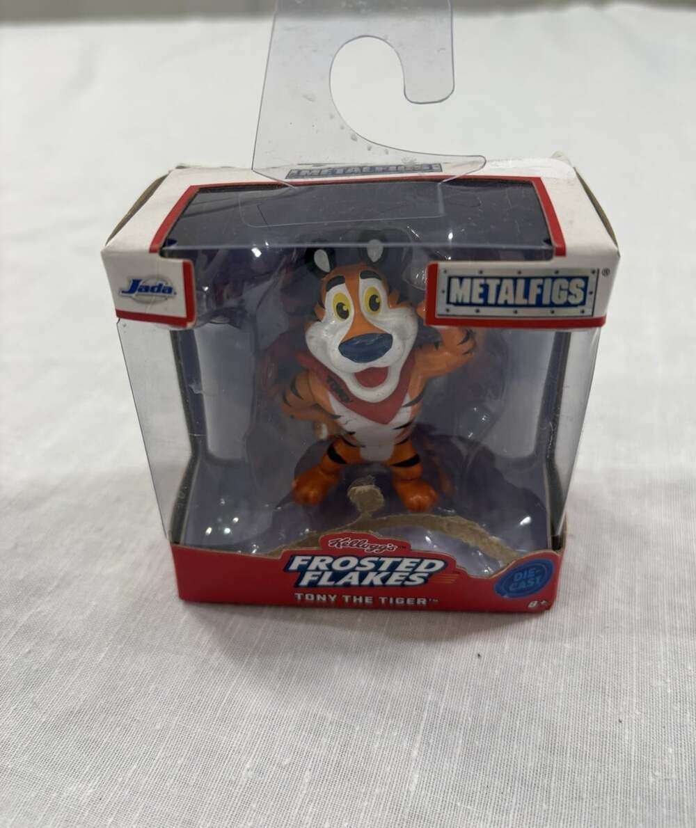 Jada Metalfigs Kellogg's Frosted Flakes Tony the Tiger Die-Cast Figure NEW NIB